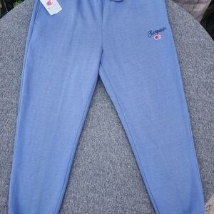 Champion Blue Logo Sweatpants